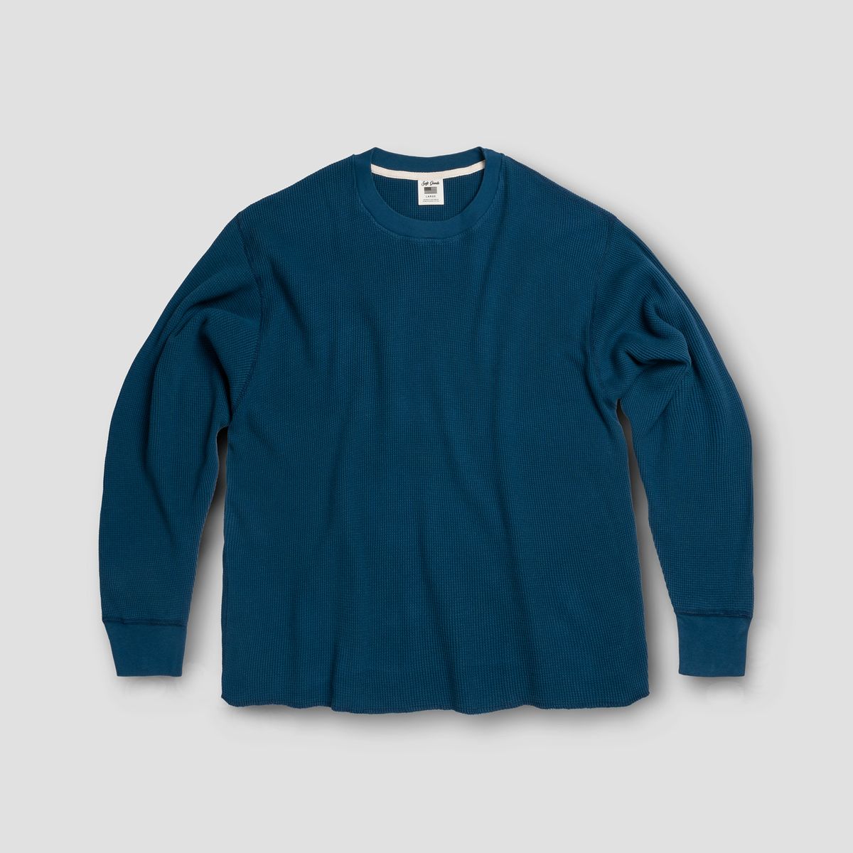 소프트굿즈(SOFT GOODS MFG) 써멀 롱슬리브 티셔츠, 딥틸
