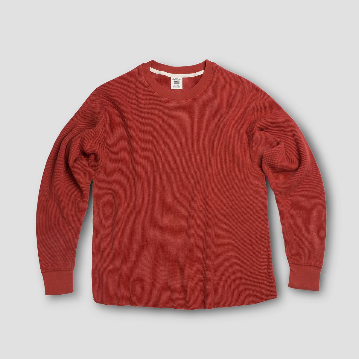 소프트굿즈(SOFT GOODS MFG) 써멀 롱슬리브 티셔츠, 카이엔