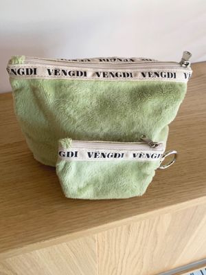 Annie Pouch_Fur Green