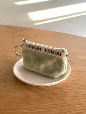 Annie Pouch Mini_Fur Green