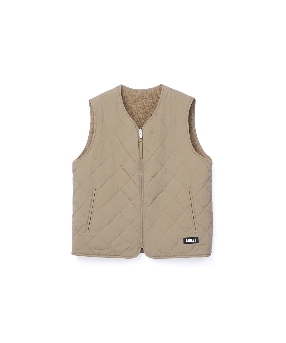 에이글(Aigle) 여성 라이트 패딩 풀집업 베스트 AAW25WOUI007ESP