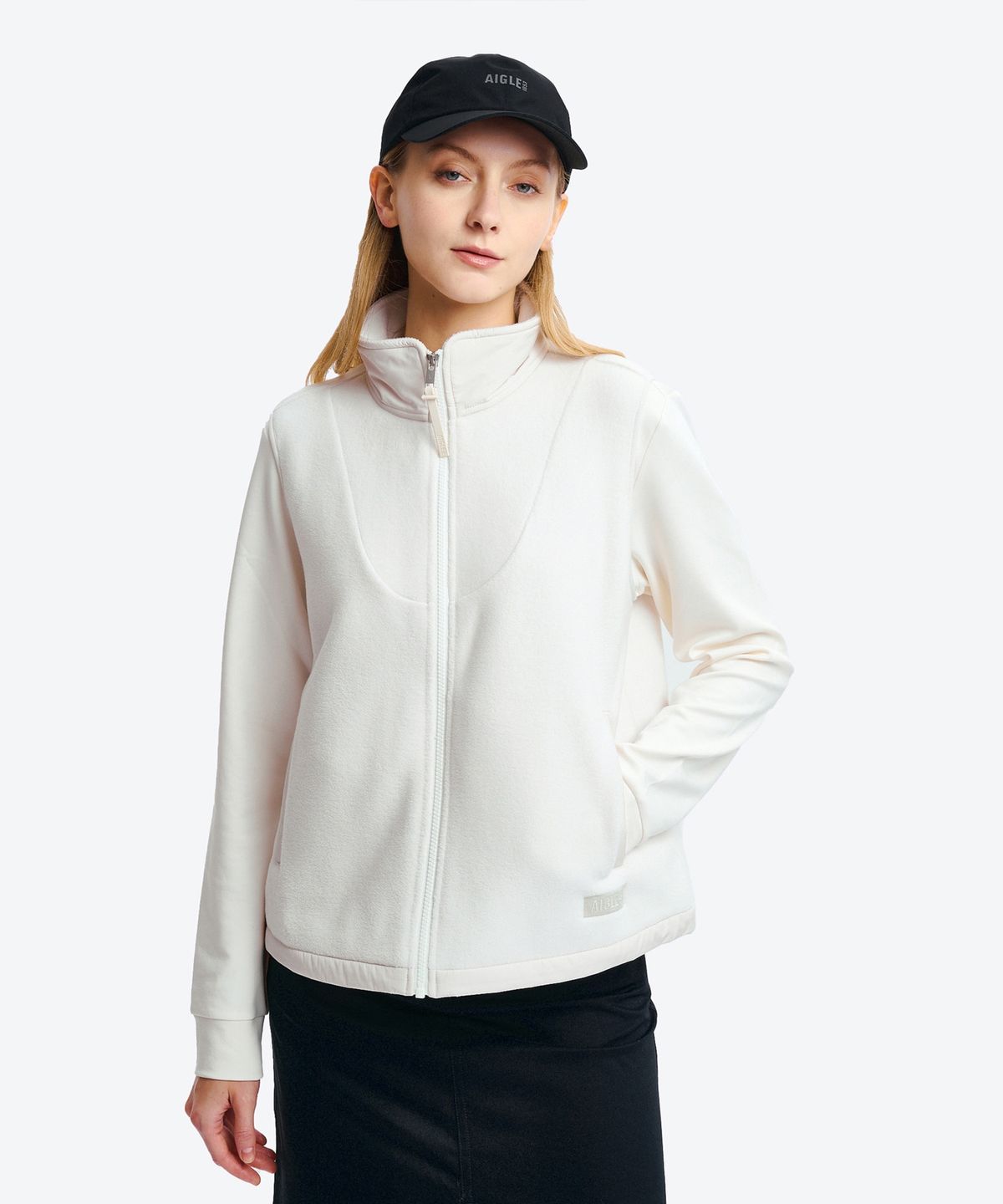 에이글(Aigle) 여성 폴라텍 플리스 베스트 AAW25WFLE001DUS