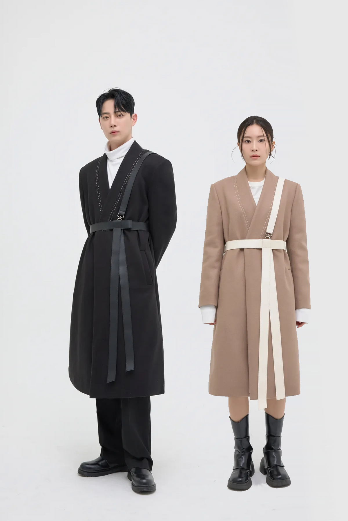 신서울(SHEENSEOUL) 패딩 두루마기 코트