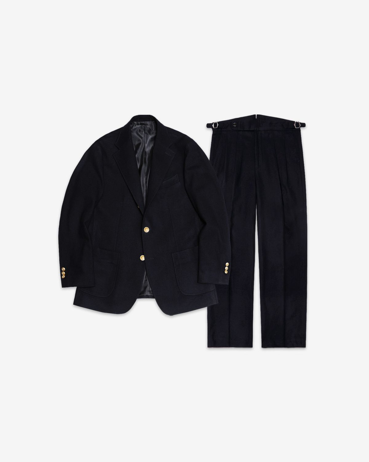 솔티(SORTIE) 412 Reve Wool Set-up (Dark Navy)