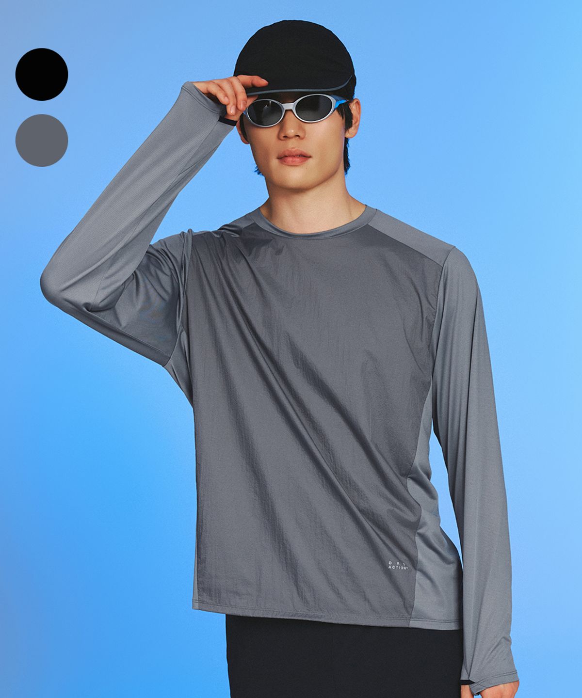 무신사 스탠다드 스포츠(MUSINSA STANDARD SPORTS) [시티러닝] 윈드블록 롱슬리브 (2color)