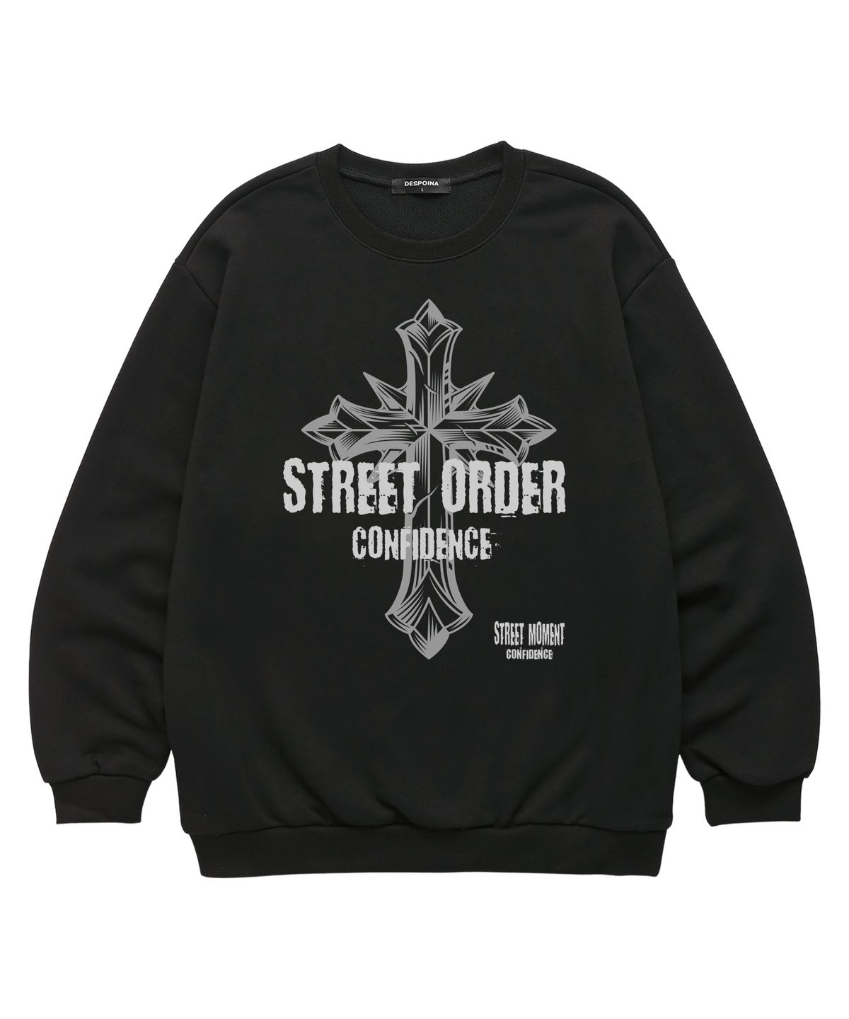 밴웍스(VANNWORKS) STREET ORDER 맨투맨 (VLS0125) 블랙