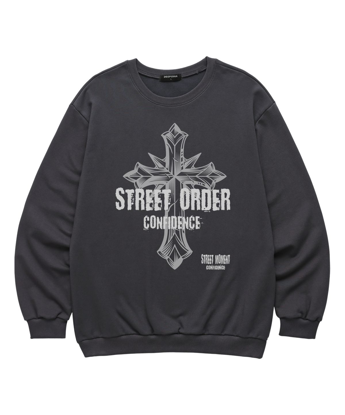 밴웍스(VANNWORKS) STREET ORDER 맨투맨 (VLS0125) 차콜