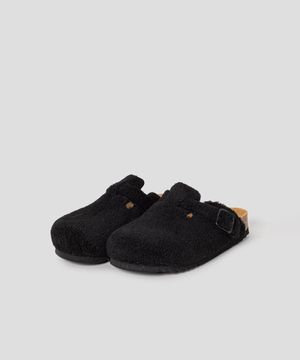 (WOMEN) 컬리퍼 코르크 크로그  블랙 (HH59K2C845)