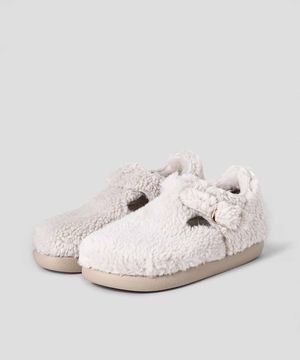 (WOMEN) 청키솔 컬리퍼 슈즈  화이트 (HH59K2C881)