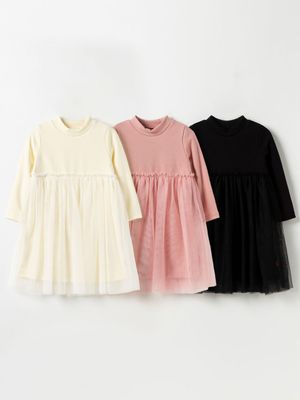 샤일라 기모 원피스 - 3 COLOR