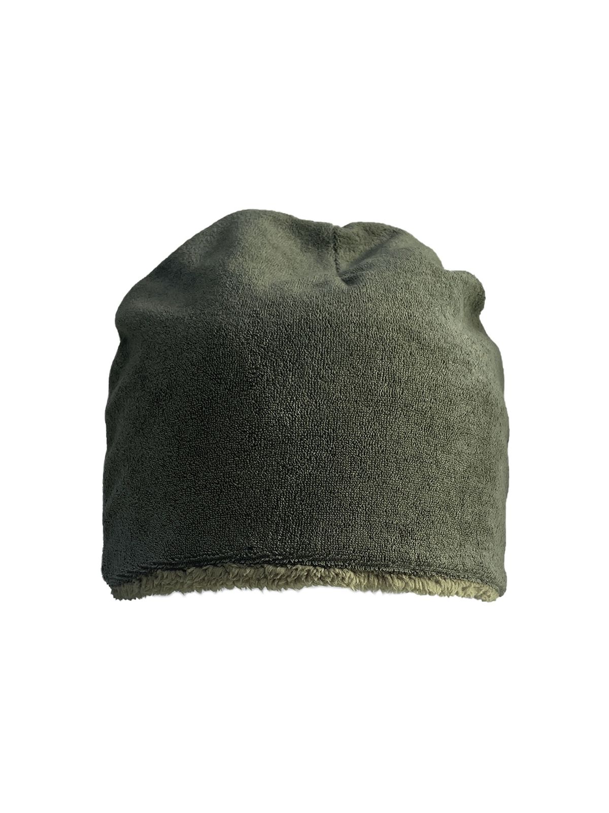 키아세(KIIACE) Reversible Towel Beanie - Dust Green