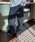 Jackie Cargo Washed Pants - Charcoal