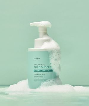 데일리 케어 퓨어 버블 약산성 폼 클렌저 대용량 500ml