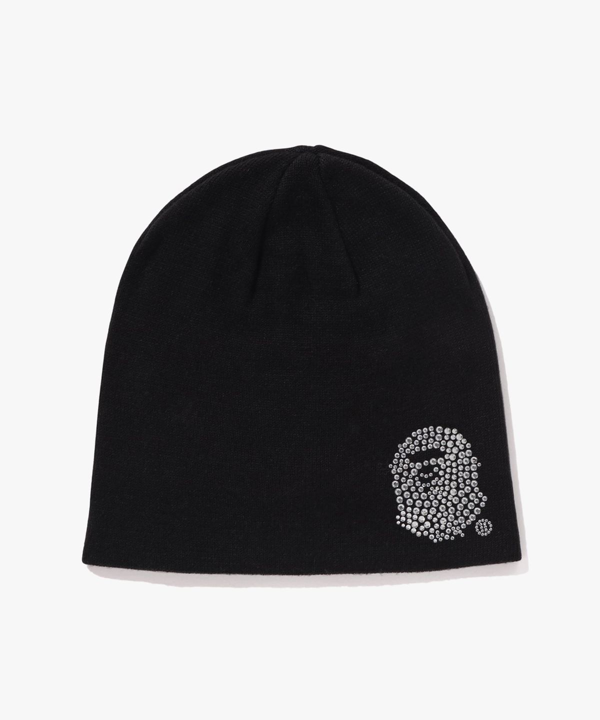 베이프(BAPE) 크리스탈 에이프 헤드 비니(W) BLACK