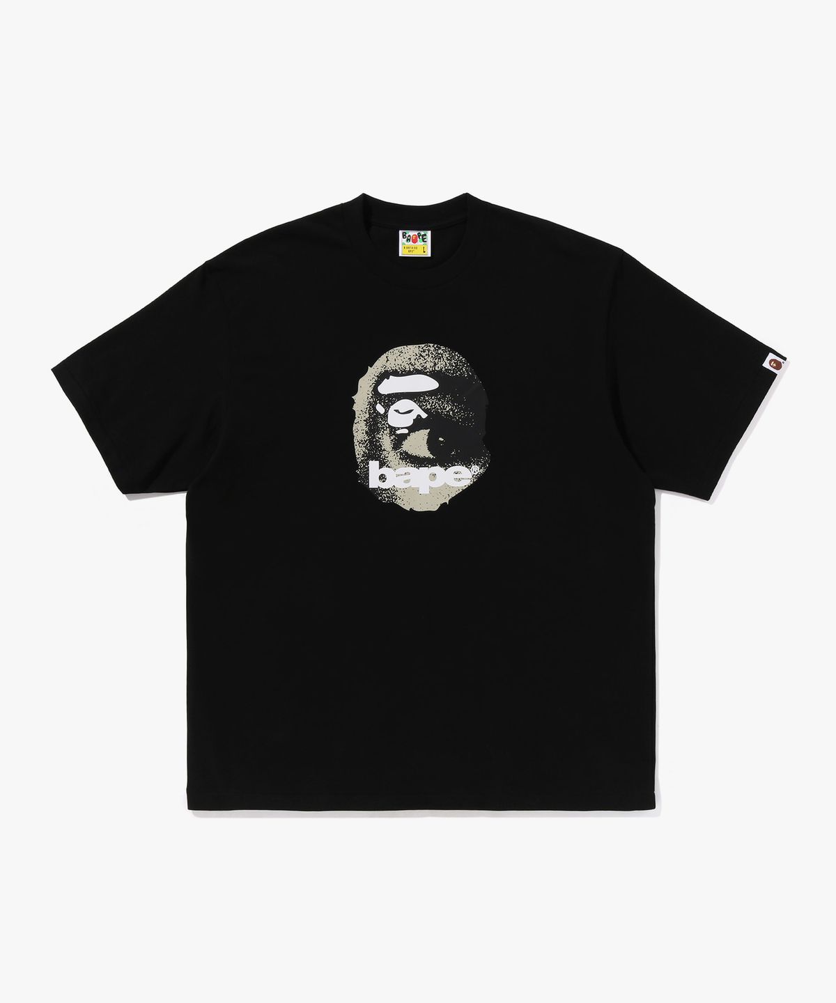 베이프(BAPE) 메이프 헤드 릴렉스드 핏 티셔츠(M) BLACK