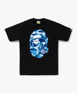ABC 카모 빅 에이프 헤드 티셔츠(M) BLACK/BLUE