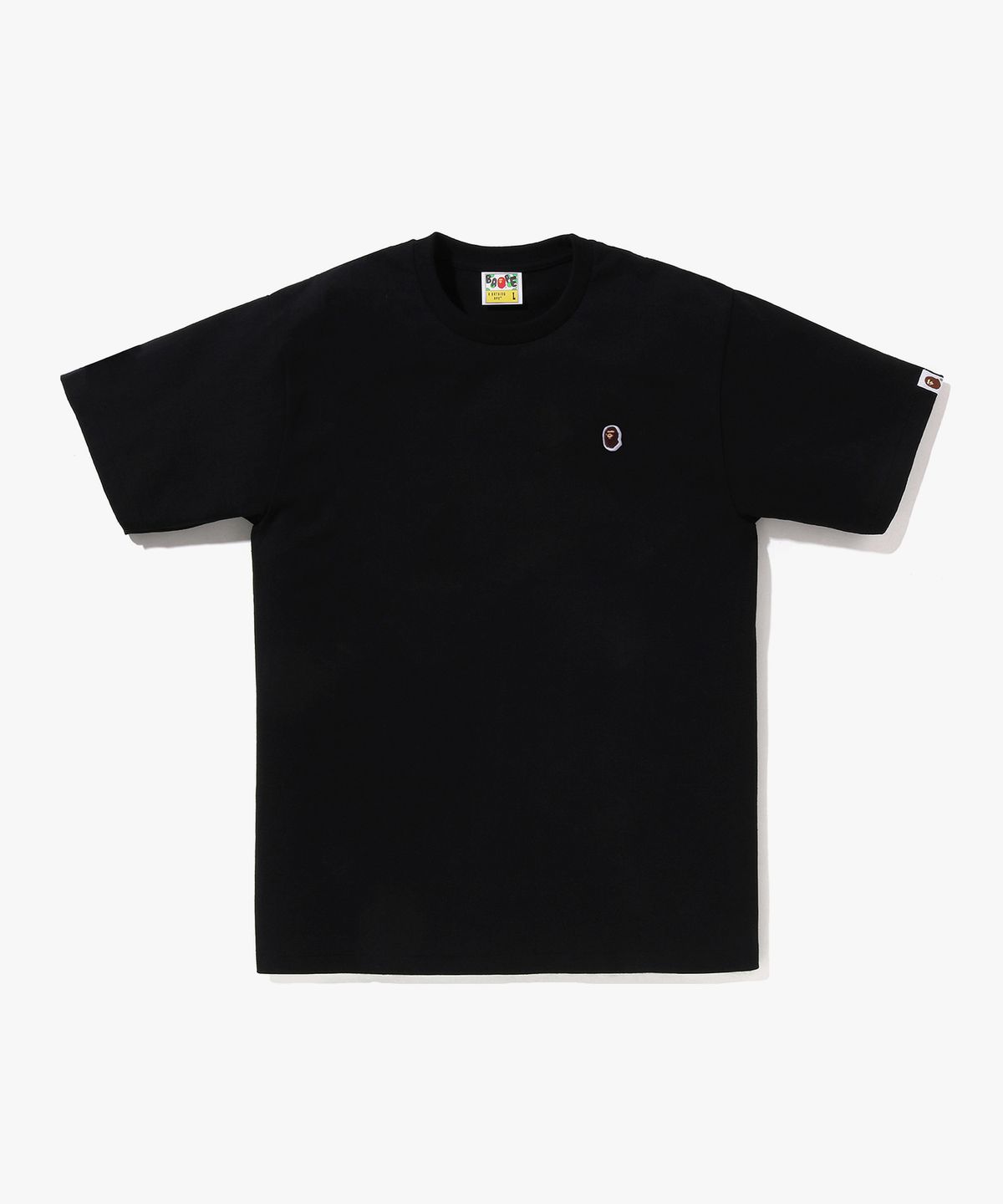 베이프(BAPE) 원 포인트 티셔츠(M) BLACK