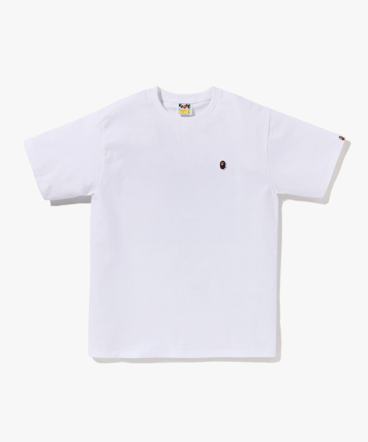 베이프(BAPE) 원 포인트 티셔츠(M) WHITE