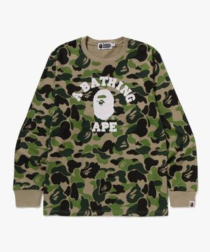 ABC 카모 콜리지 롱슬리브 티셔츠(M) GREEN