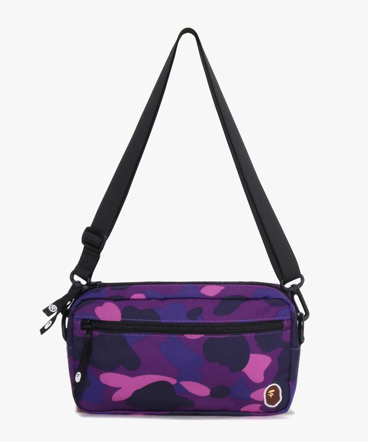 베이프(BAPE) 컬러 카모 미니 숄더 백 PURPLE