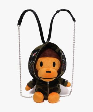 퍼스트 카모 베이비 마일로 플러쉬 인형 백팩 GREEN