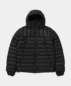 쉐이드 쉘 라이트 다운 푸퍼 패딩 블랙