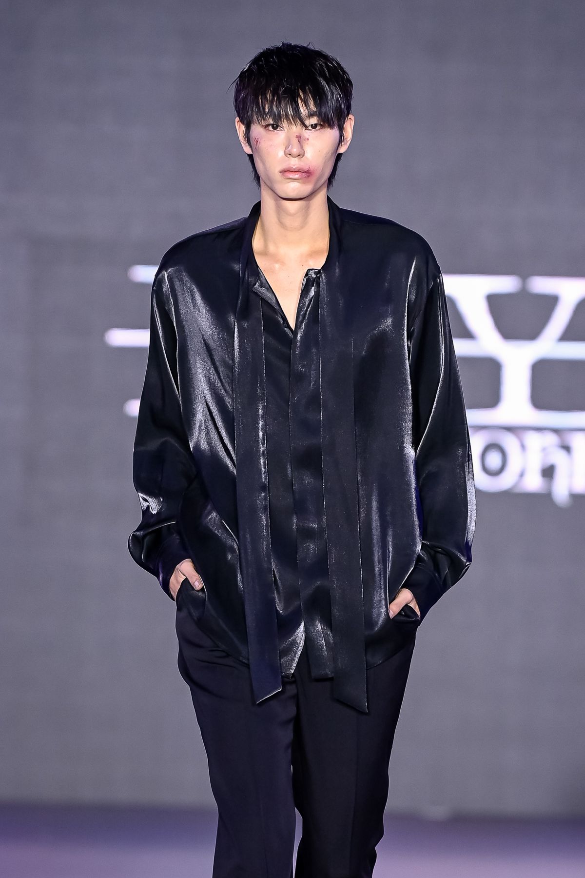 뉴이 뉴욕(NUYH NEWYORK) [PRET A PORTER] VISCOSE COATED TIE SHIRTS