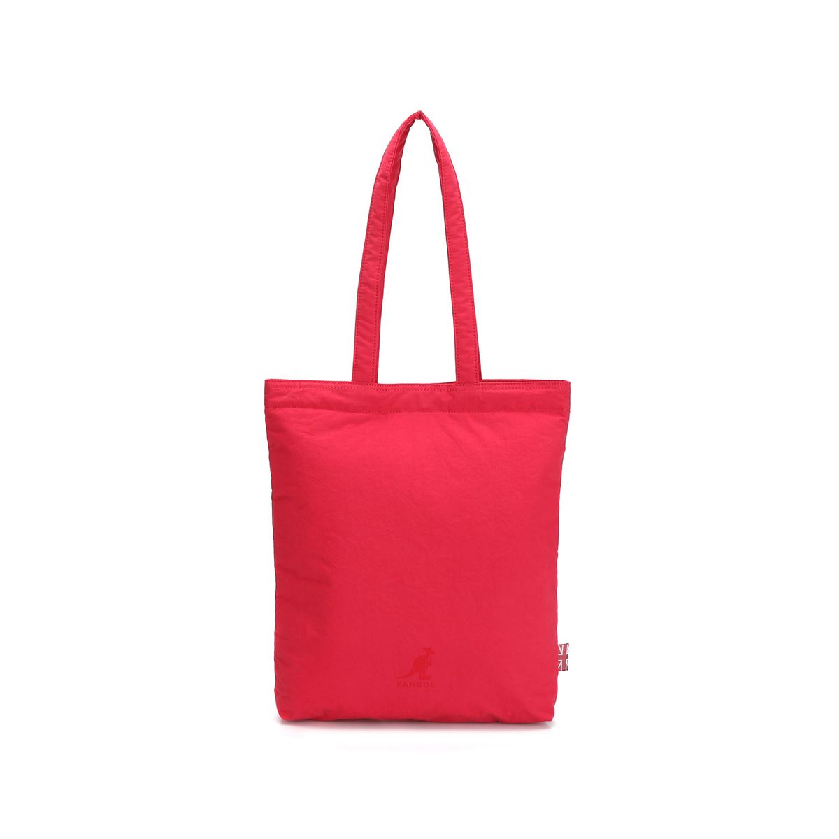 캉골(KANGOL) 코스트 퍼프 버티컬 토트백 4015 레드