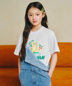 [슬로코스터 컬래버] 가드너스 티셔츠 [화이트]