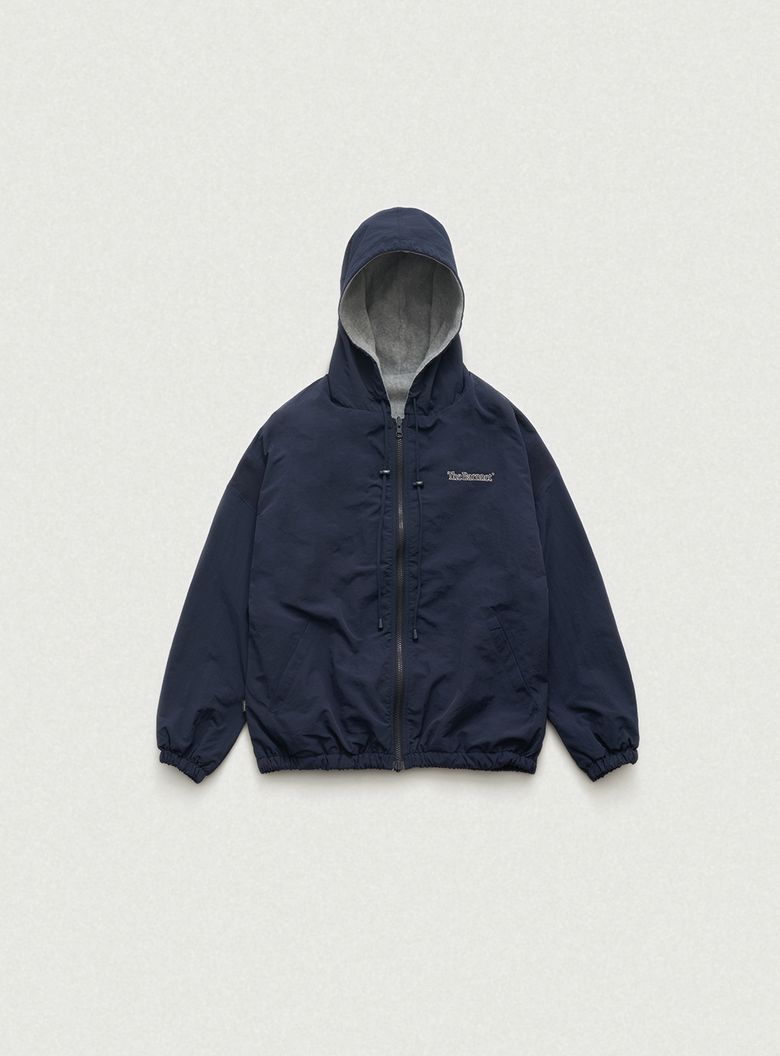Snuggle Reversible Hooded Jacket_Navy