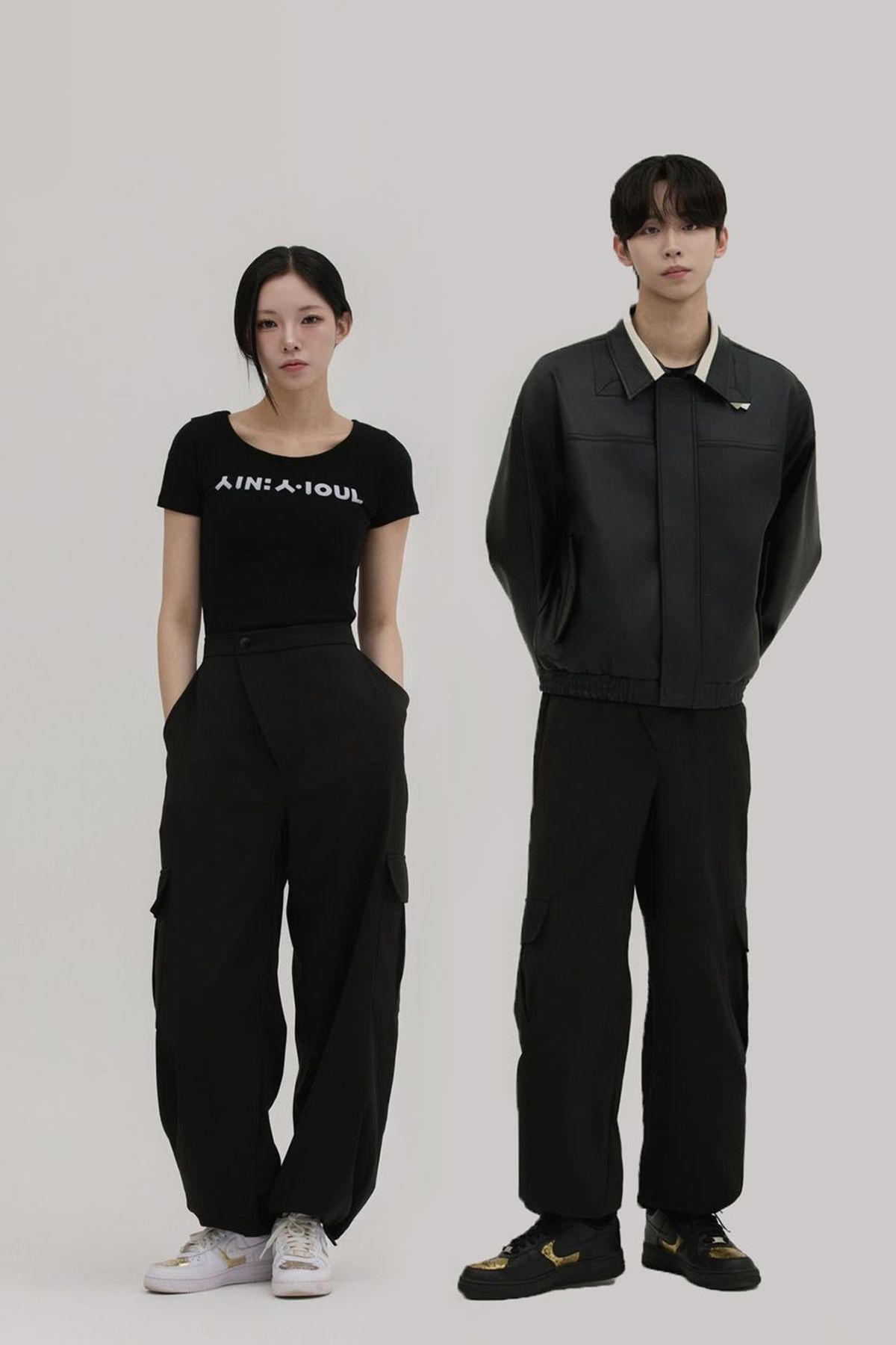신서울(SHEENSEOUL) 사폭 카고 팬츠