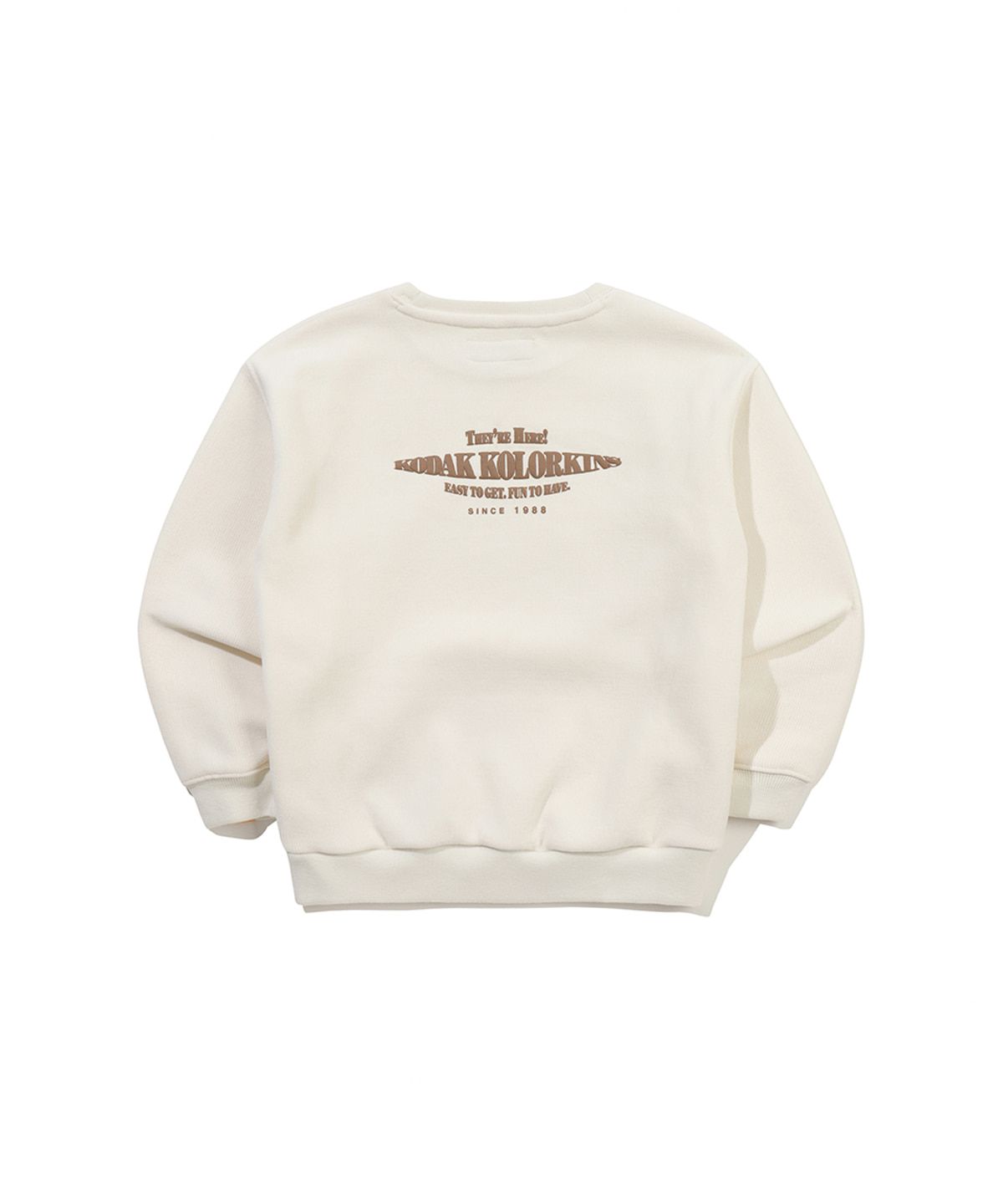 코닥 키즈(KODAK KIDS) 씨네라운지 코지 맨투맨 키즈 IVORY