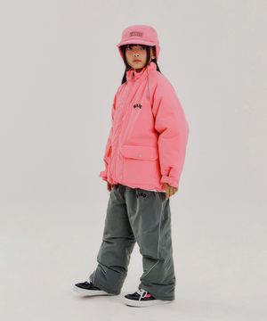 라인배색 스노우 팬츠_CHARCOAL (CHC)