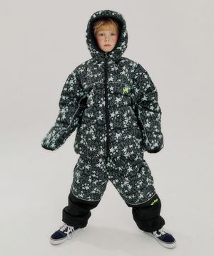 스노우 스타 퀼팅 조거팬츠_BLACK (BLK)