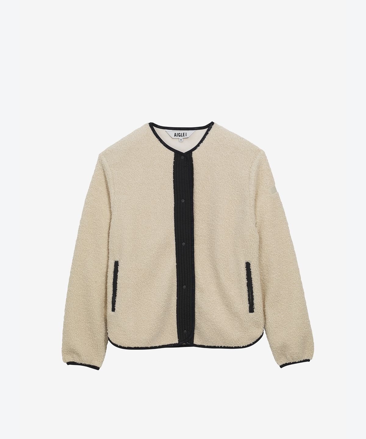 에이글(Aigle) 여성 쉐르파 테리 가디건 AIW25WFLE002LAI