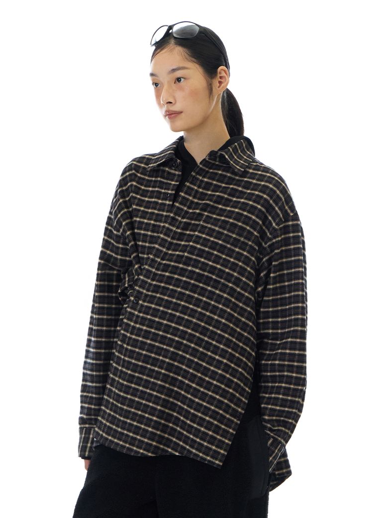 EVE CHECK SHIRT (BLACK CHECK)