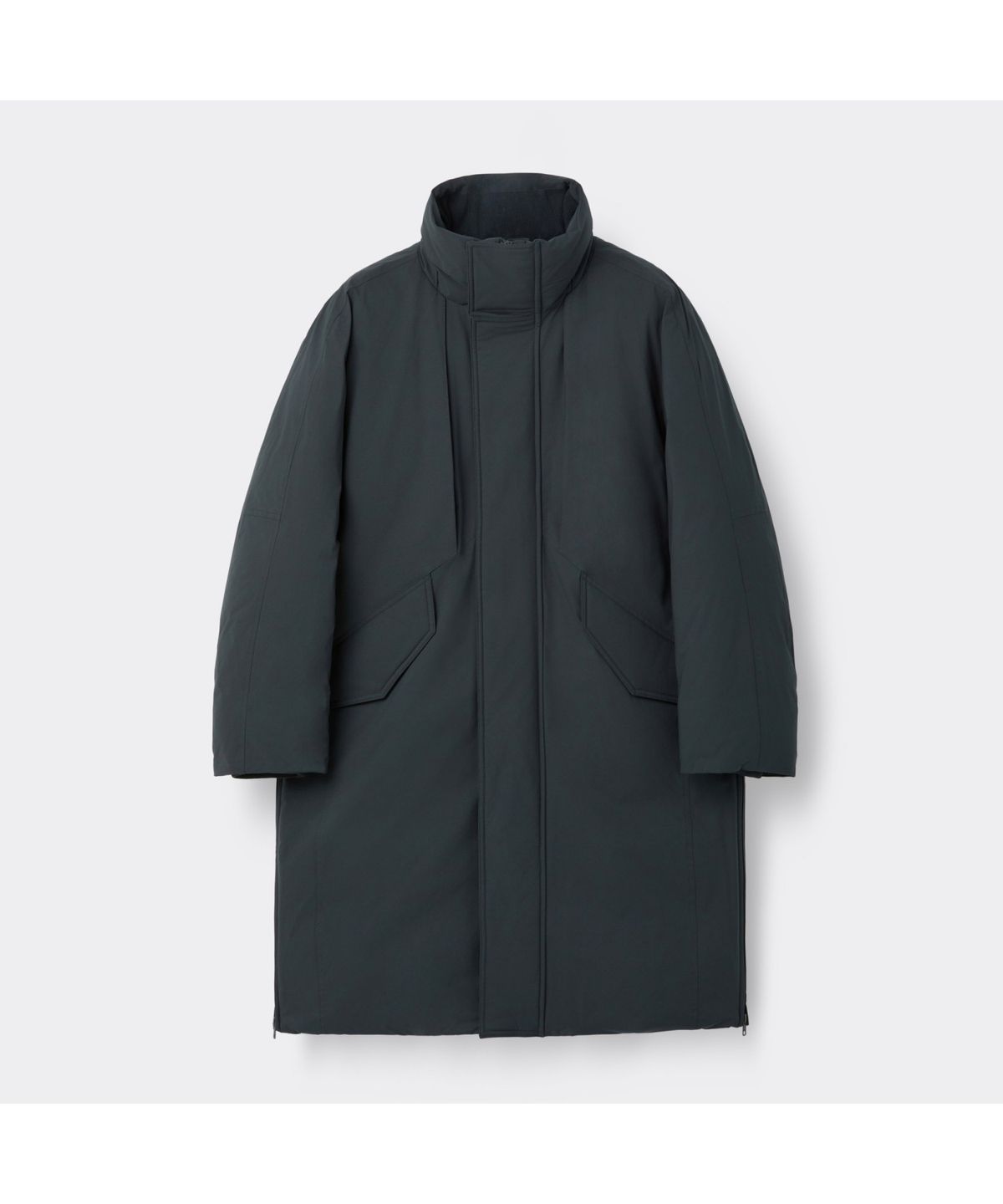 커스텀멜로우(CUSTOMELLOW) Grey Long Down Jacket CWUAW25883GYD
