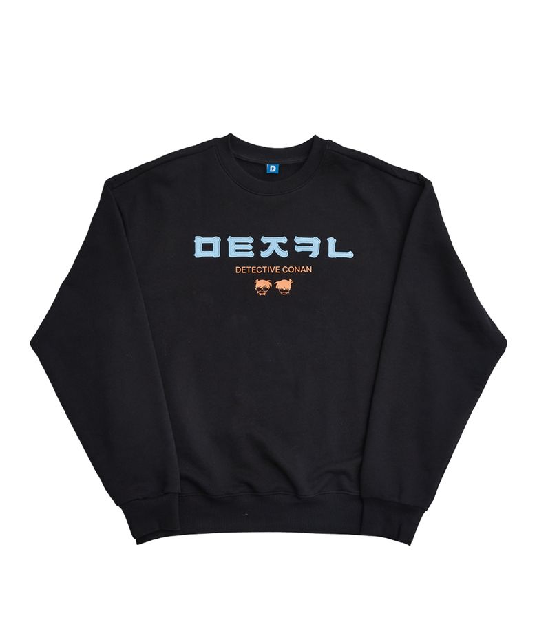 명탐정 코난 ㅁㅌㅈㅋㄴ 한글 스웨트셔츠