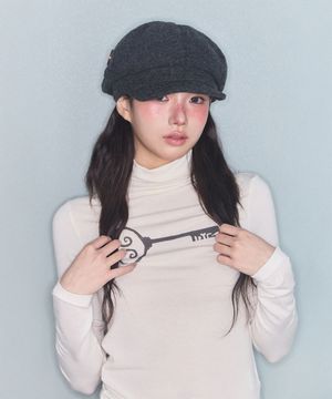 MIRE KEY WOOL HIGH NECK T IVORY