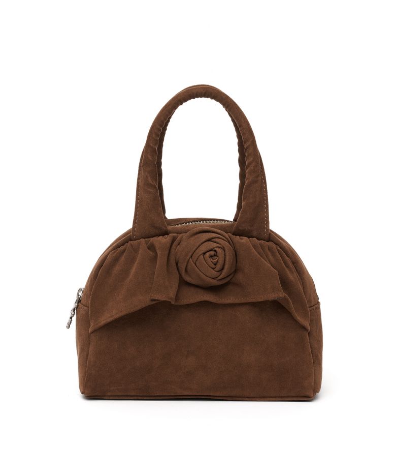 Suede Bang tote Bag (Brown)
