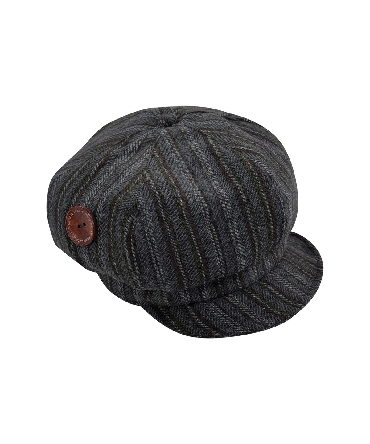 미레코(MIRECO) SIDE BUTTON HAT KHAKI GREY