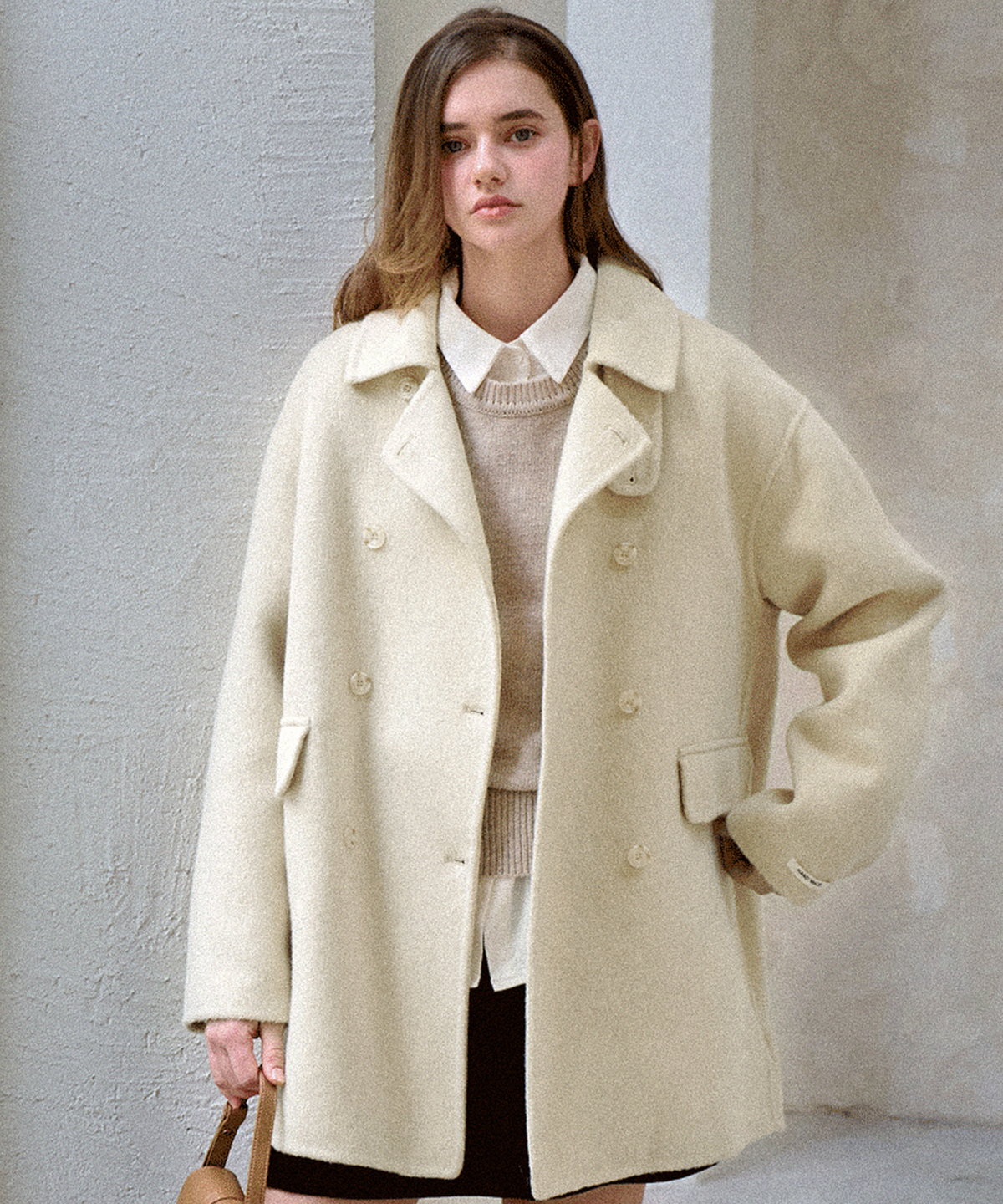 슬로우롤리(SLOWLOLLI) Frost guard handmade coat_2 Colors