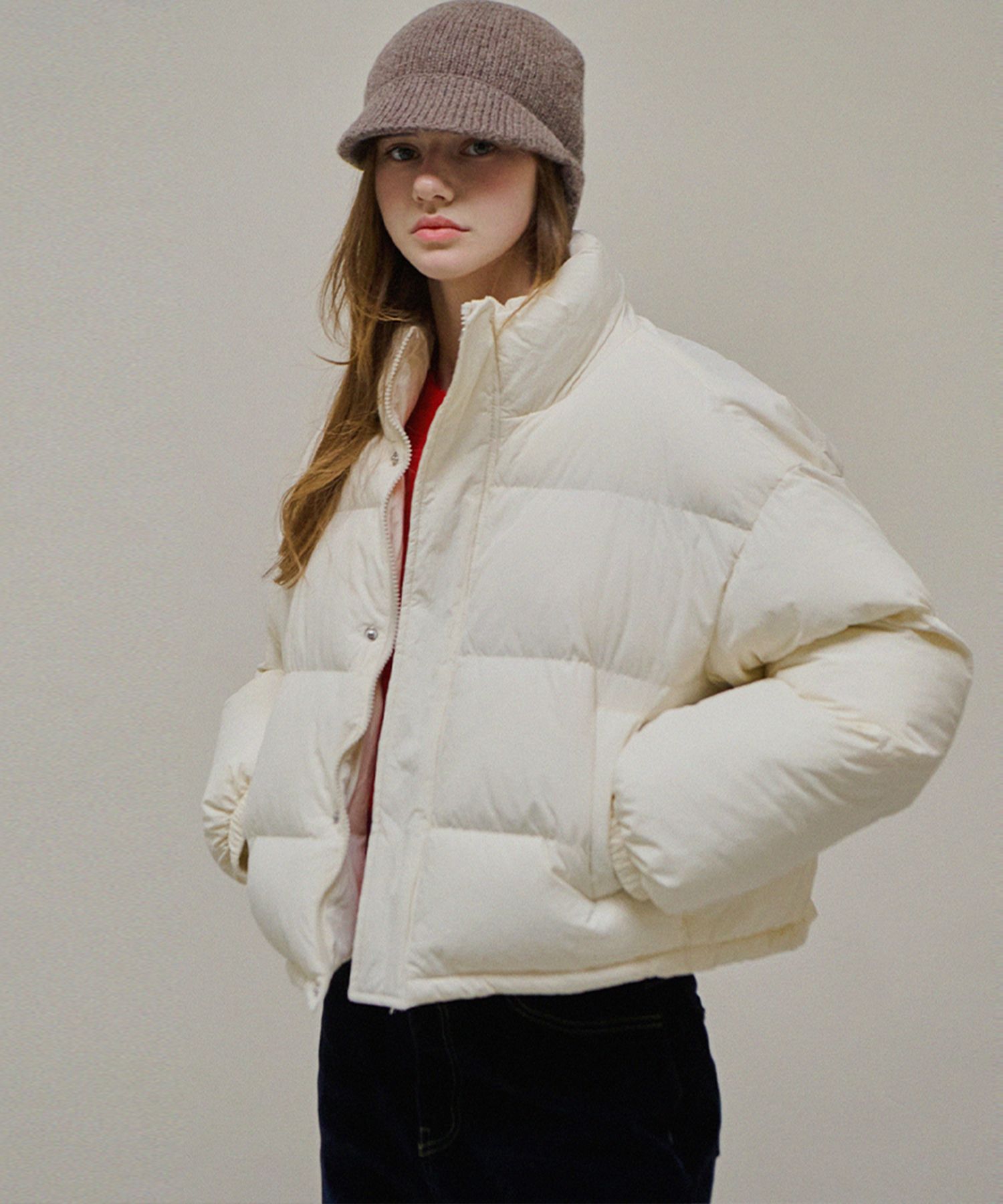 MUSINSA公式 | SLOWLOLLI Alpine glow short padding_2 Colors
