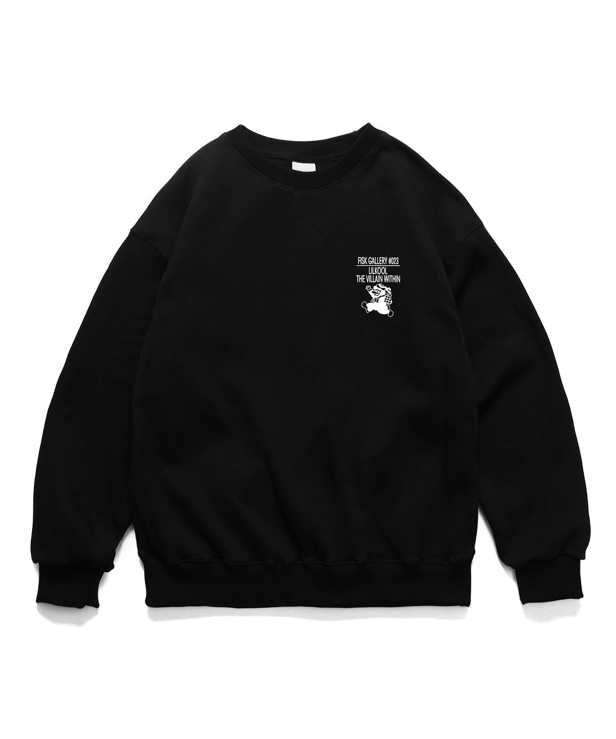 앱놀머씽(ABNORMALTHING) GALLERY 크루넥 블랙 (GALLERY CREWNECK BLACK)