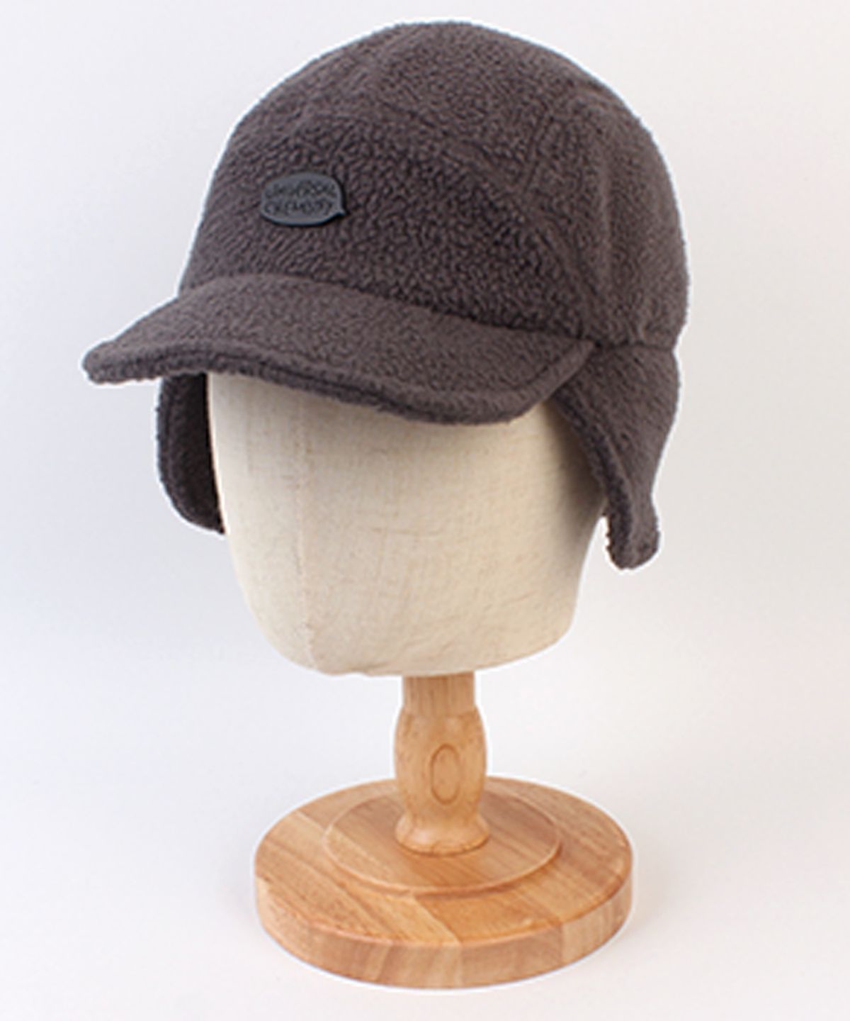 유니버셜 케미스트리(UNIVERSAL CHEMISTRY) Fleece Gray Half Earflap Cap  귀달이모자