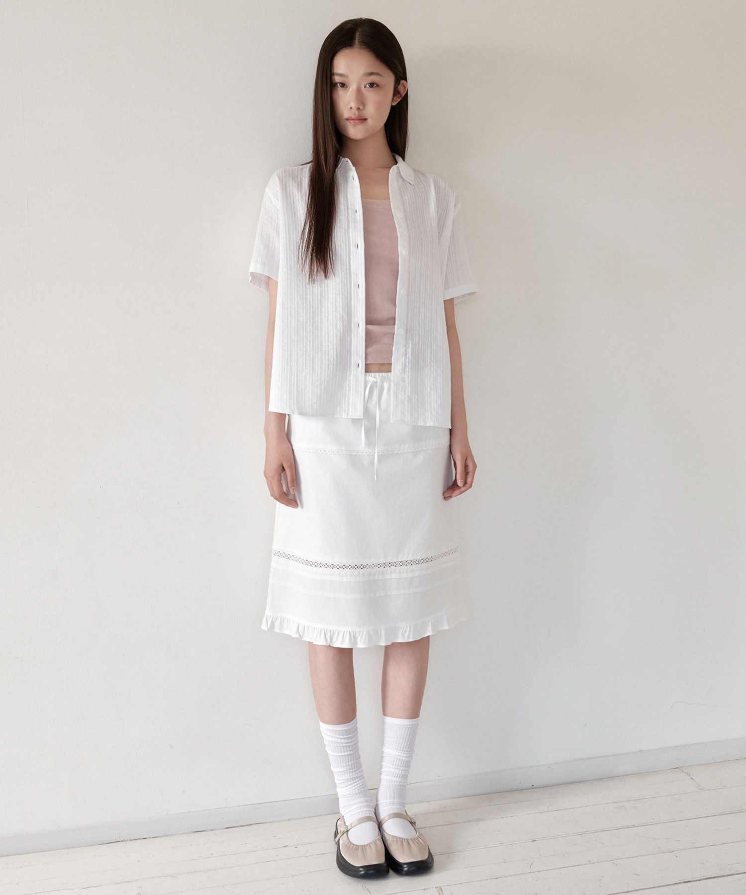 MUSINSA公式 | MUSINSA STANDARD WOMAN ウィメンズポプリンレース