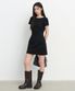 우먼즈 포멀 미니 드레스 [블랙]
