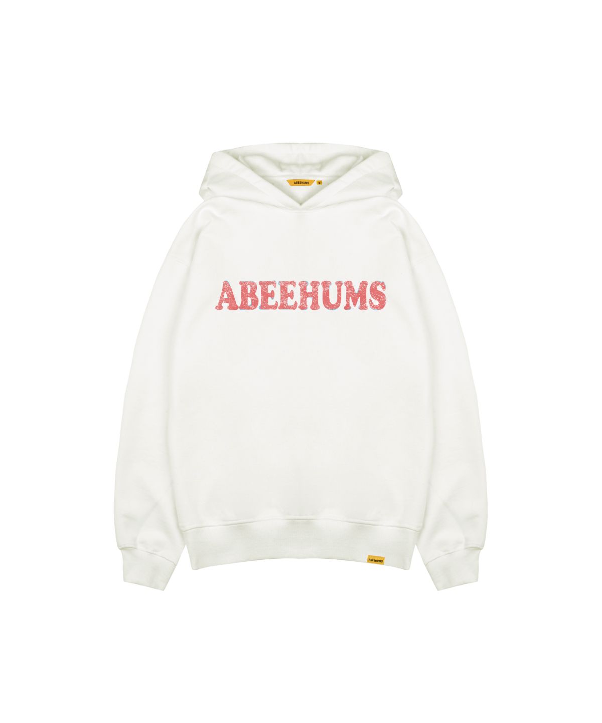 어비험즈(ABEEHUMS) 빈티지 로고 후드 스웨트셔츠 ABH357-108 아이보리