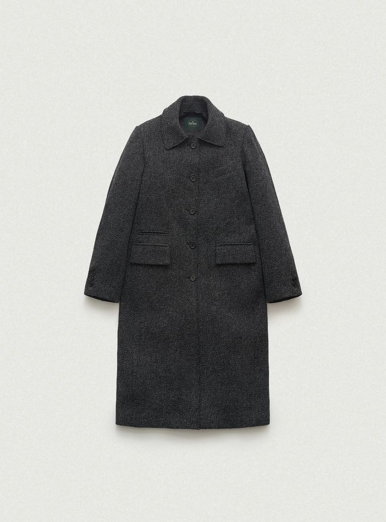 Maren Frayed Single Coat