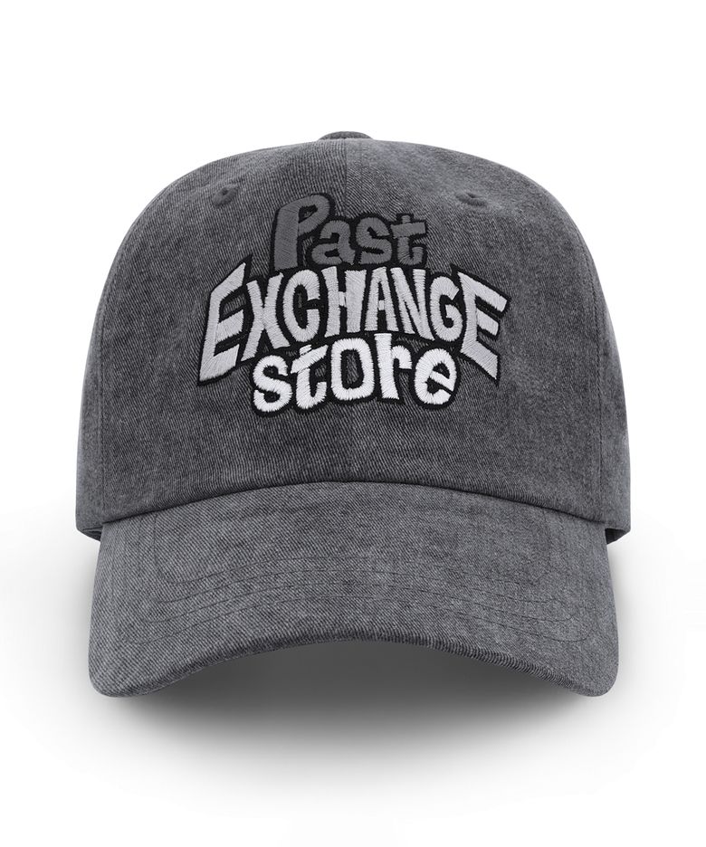 PX Wave Logo 6-Panel Cap Pigment Charcoal